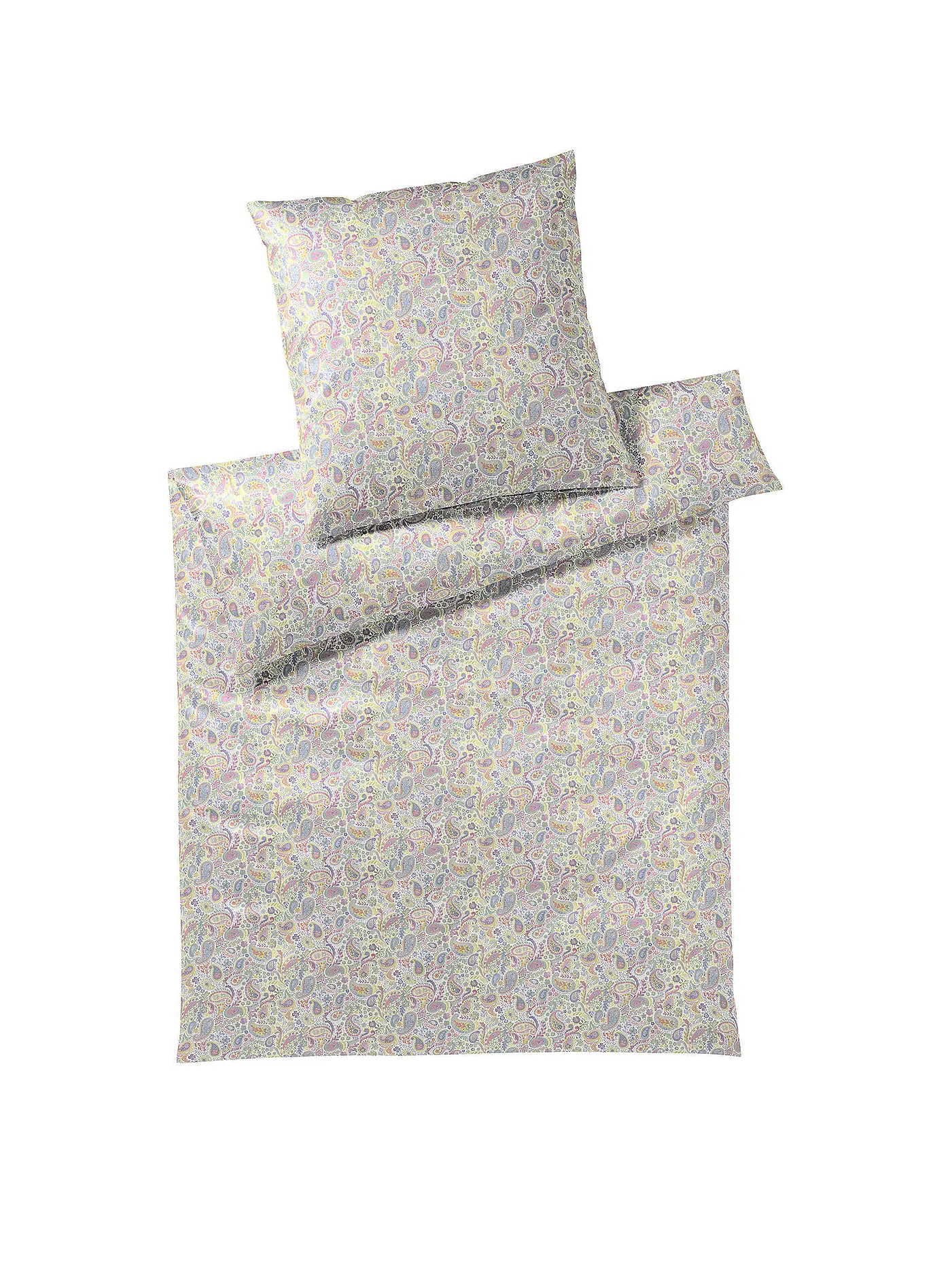 ELEGANTE | Jersey Bettwäsche Plenty 70x90cm / 140x200cm Rosarot | bunt